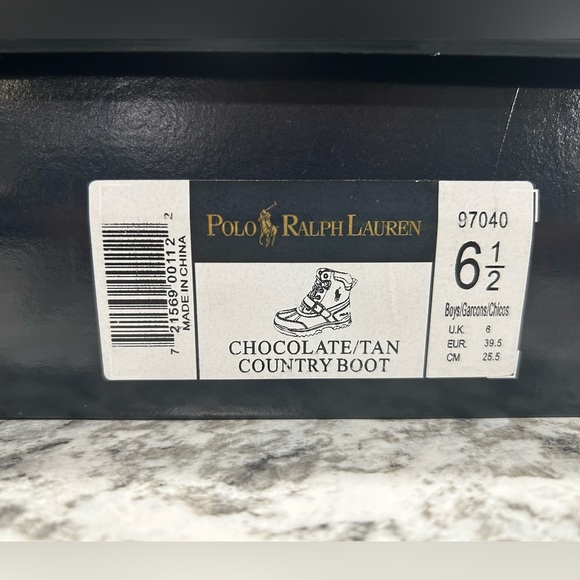 Never worn, brand new boys Polo boots - Picture 4 of 5